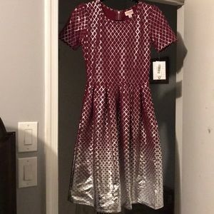 LulaRoe Amelia | Elegant Collection | Size Small